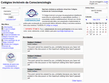 Tablet Screenshot of conscienciopedia.org